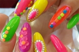 Bubble nails: diseo de uas en 3D