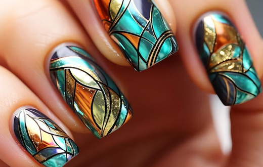Glass Nails: 10 diseos para lucir uas de cristal